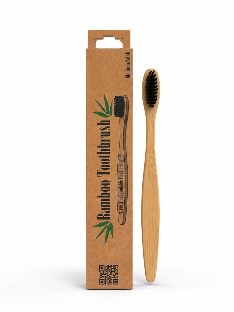bambu saplı diş fırçası